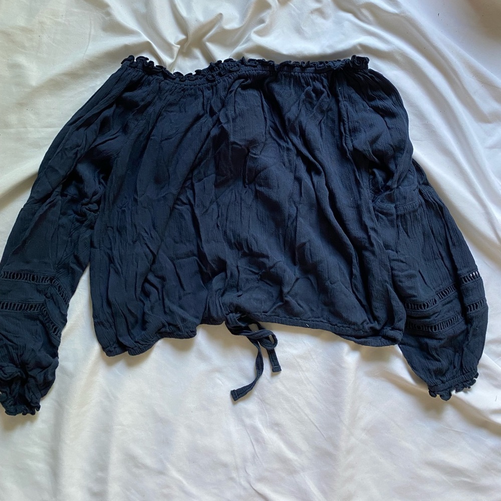 Hollister off-shoulder long sleeve